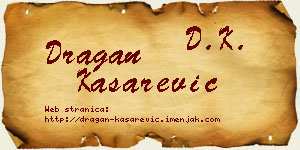 Dragan Kašarević vizit kartica
